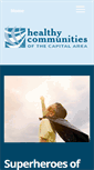 Mobile Screenshot of healthycommunitiesme.org